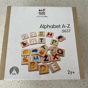 PlanToys Uppercase Alphabet